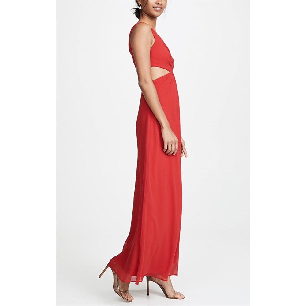 NWT Fame & Partners | “Lennox” Ciffon Maxi Dress